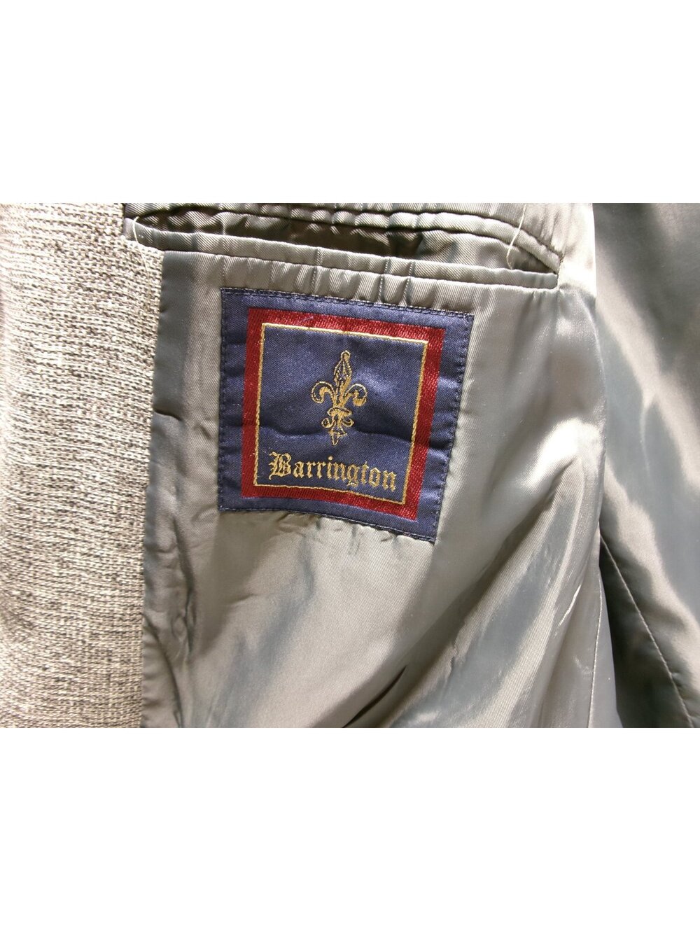Barrington Mens Silk Sport Coat Blazer Size 46R - Picture 5 of 7
